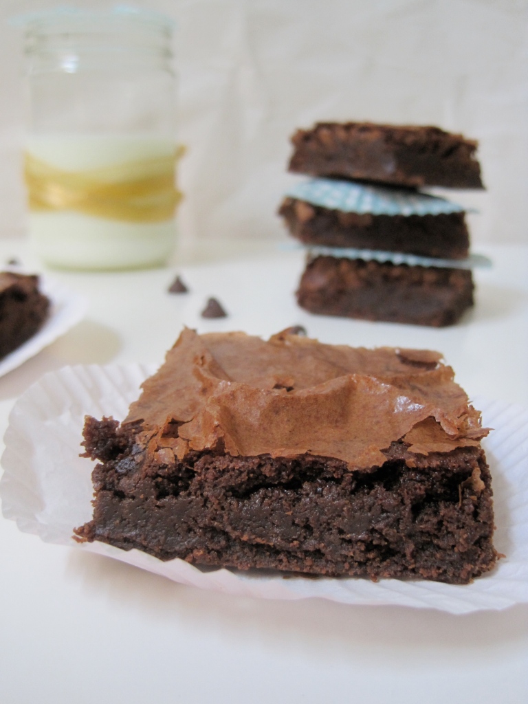 the baking cup's staple brownies