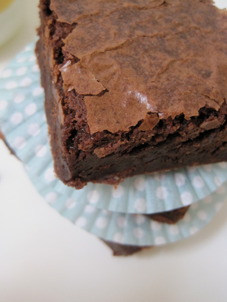 the baking cup's staple brownies