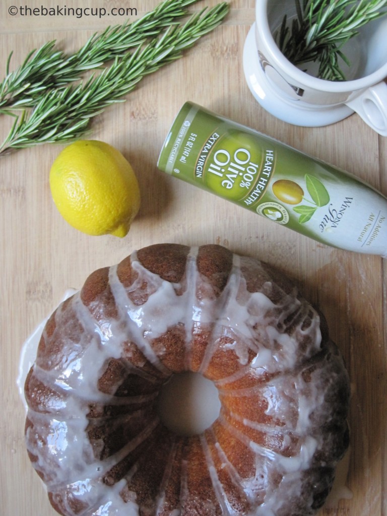 the baking cup olive oil lemon rosemary bundt cake2