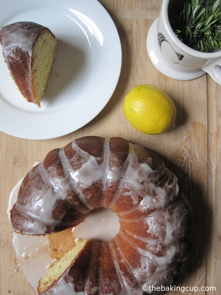 the baking cup olive oil lemon rosemary bundt cake 4
